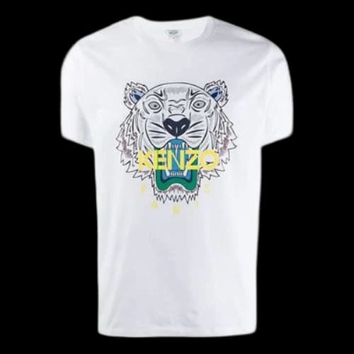 KENZO Classic Logo Short Sleeve White