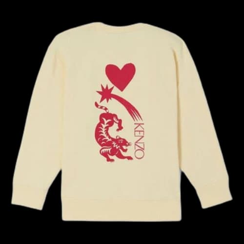 KENZO Love TIGER Printing
