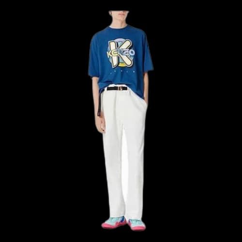 KENZO Oversize Version Short Sleeve Blue