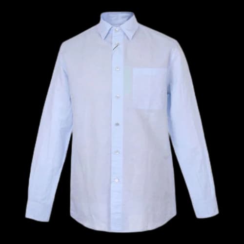 KENZO Loose Version Long Sleeves Shirt Light Blue