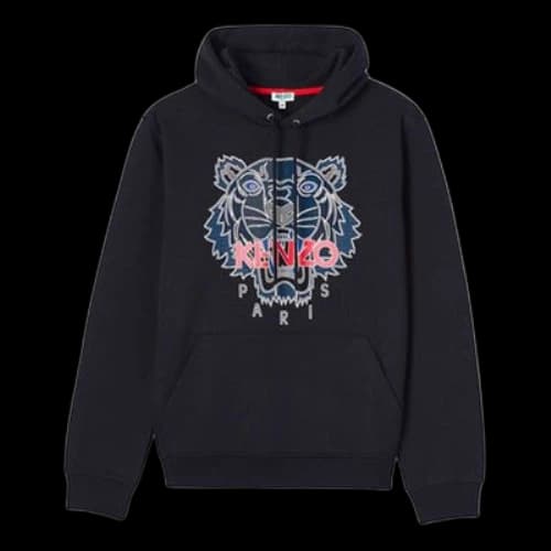 KENZO Tiger Head Pattern Black