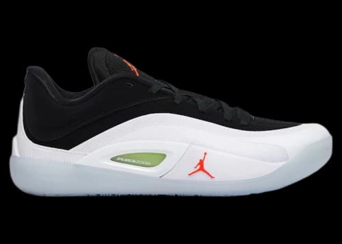 Jordan Zion 4 Black White Crimson