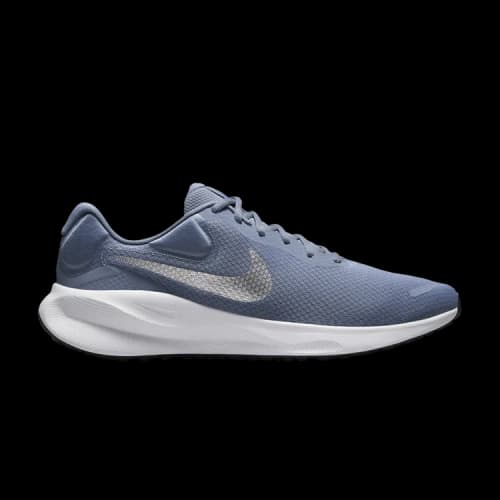 Nike Revolution 7 Ashen Slate White Hyper Royal Metallic Silver