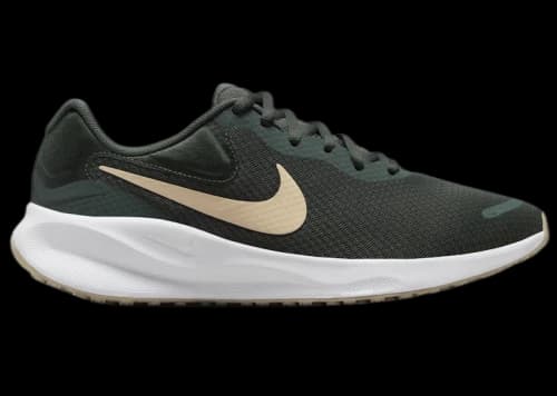 Nike Revolution 7 Vintage Green White Light Iron Ore Guava Ice (Women's)