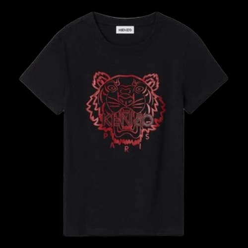 KENZO SS21 Chinese New Year Capsules Series Embroidery Black