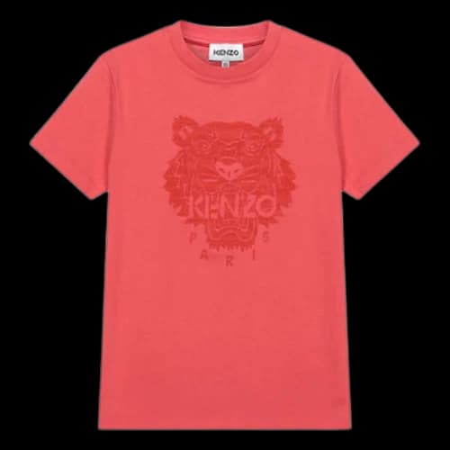 KENZO SS21 Embroidery Printing Red
