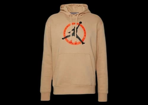 Jordan Flight MVP Graphic Fleece Pullover Hoodie Brown