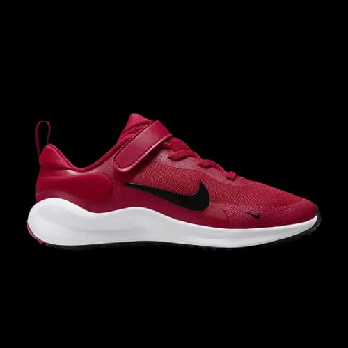 Nike Revolution 7 Gym Red White Black (PS)
