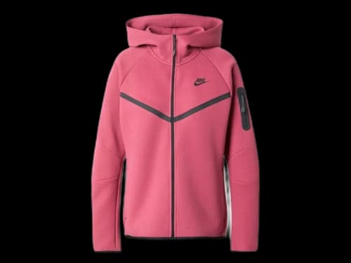 Nike Women's Sportswear Tech Fleece Windrunner Full-Zip Hoodie Sweet Beet/Black