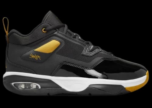 Jordan Stay Loyal 3 Black White Yellow Ochre (GS)
