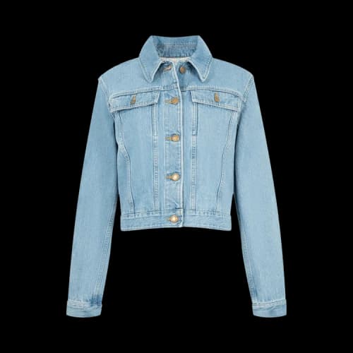 Thom Browne Shrunken Fit Denim Jacket 'Light Blue'
