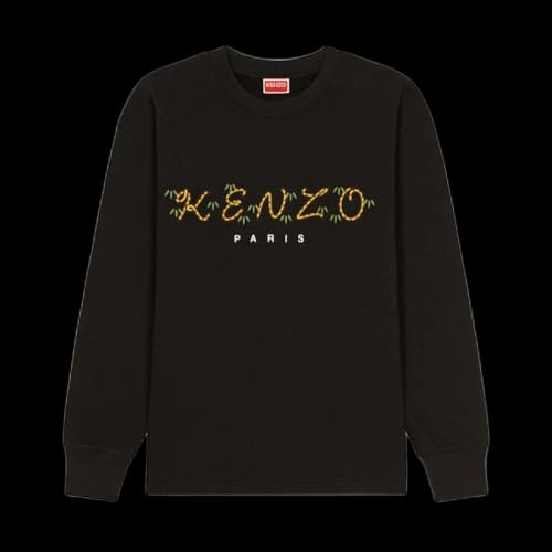 KENZO x Nigo Tiger Tail Regular Women's Sweatshirt Black