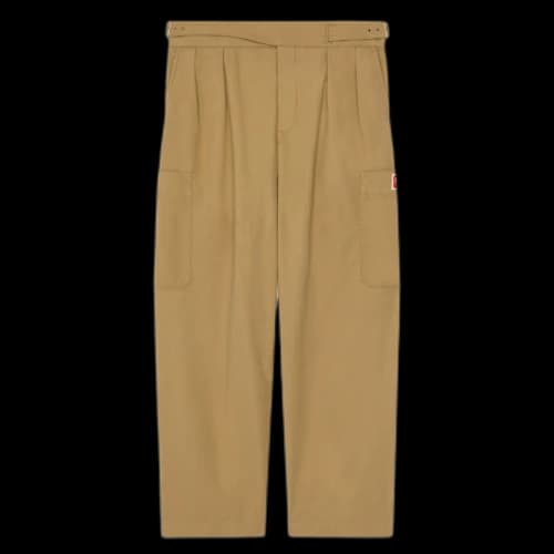 KENZO x Nigo Belted Military Pants Beige