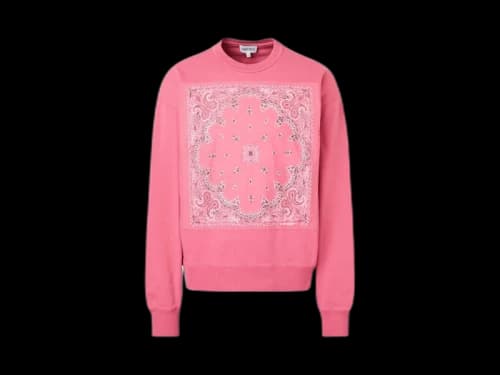 KENZO Bandana Patch Sweatshirt Pink