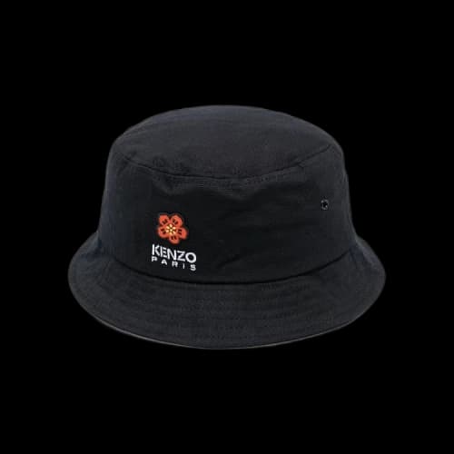 Kenzo Flower Print Bucket Hat 'Black'