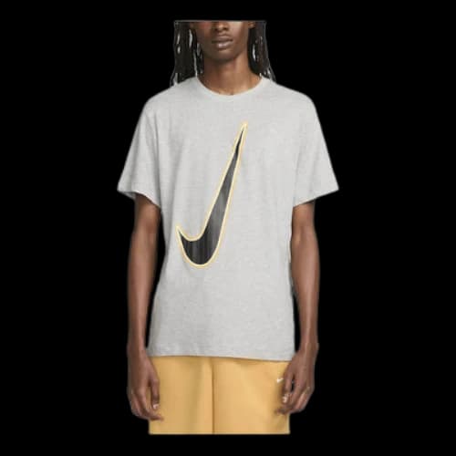 Nike Dri-FIT Logo T-Shirt 'Grey'