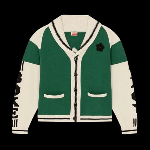 Kenzo Boke Boy Cardigan 'Green'