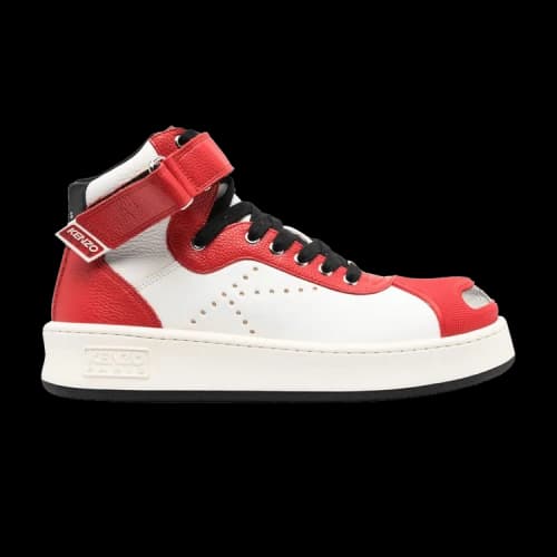Kenzo Hoops High 'Red Shibui White'