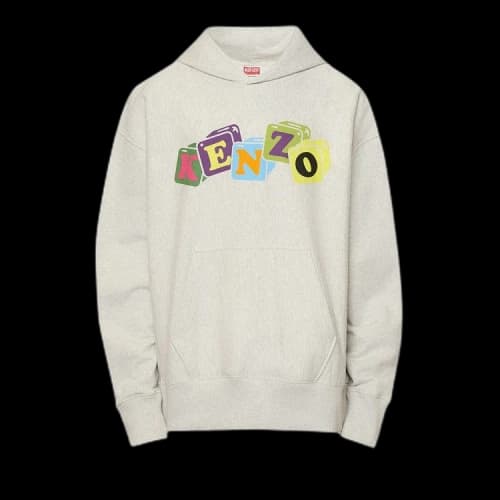 Kenzo Boke Boy Oversize Hoodie 'Pale Grey'