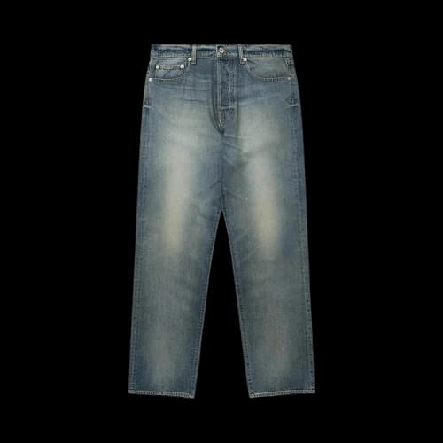 Kenzo Asagao Straight Fit Jeans 'Stone Blue'