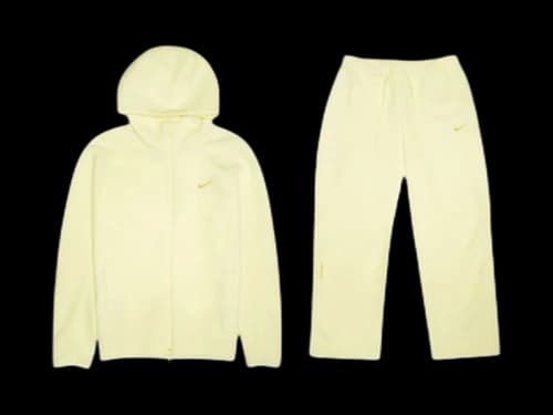 Nike x NOCTA NRG Tech Fleece Hoodie & Pants Set Citron Tint/Vivid Sulfur