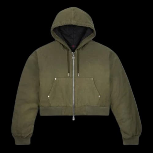 Air Jordan x Travis Scott Canvas Hooded Jacket Asia Sizing 'Cargo Khaki' (Women's)