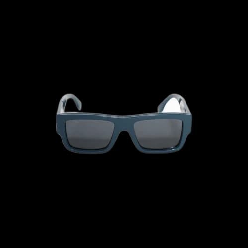 Fendi Signature Sunglasses 'Shiny Blue'