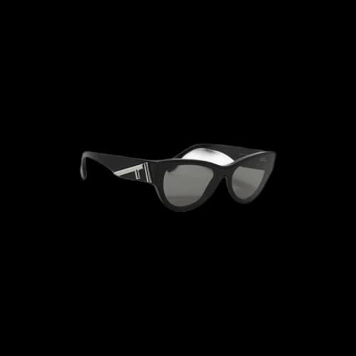 Fendi Cat Eye Sunglasses 'Shiny Black/Smoke'