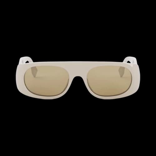 Fendi Rectangle Sunglasses 'Brown'