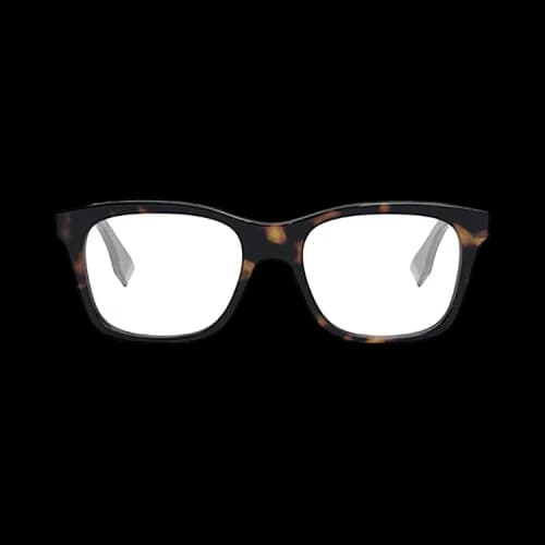 Fendi Square Optical Glasses 'Havana'
