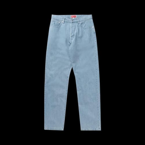 Kenzo Botan Loose Fit Jeans 'Stone Bleached Blue'