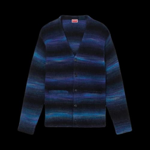 Kenzo Stripes Cardigan 'Blue/Black'