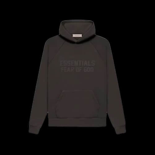 Fear of God Essentials Hoodie Off Black