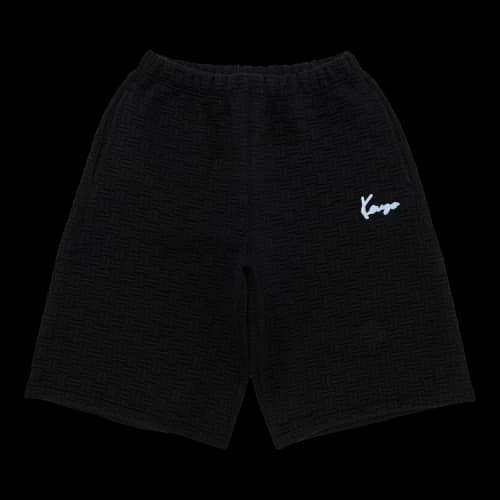 Kenzo Weave Embroidered Long Short 'Black'
