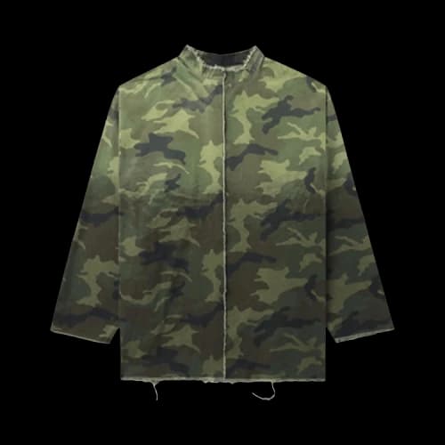 424 Camo Overshirt Kimono 'Camouflage'