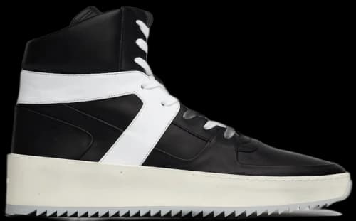 Fear of God Basketball Sneaker Black White