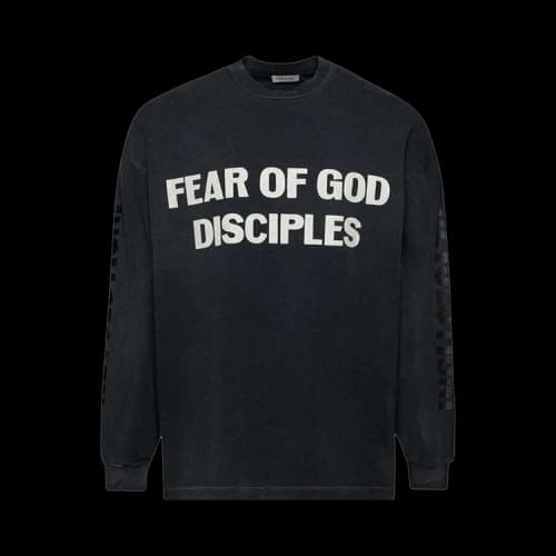 Fear of God Relaxed Long-Sleeve Disciple Tee 'Flint'