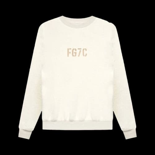 Fear of God Inside Out Crewneck Sweatshirt 'Cream Heather'