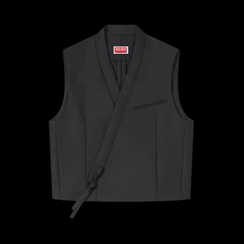 Kenzo Kimono Gilet 'Black'