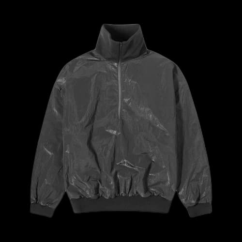 Fear of God Half Zip High Neck Track Jacket 'Black'