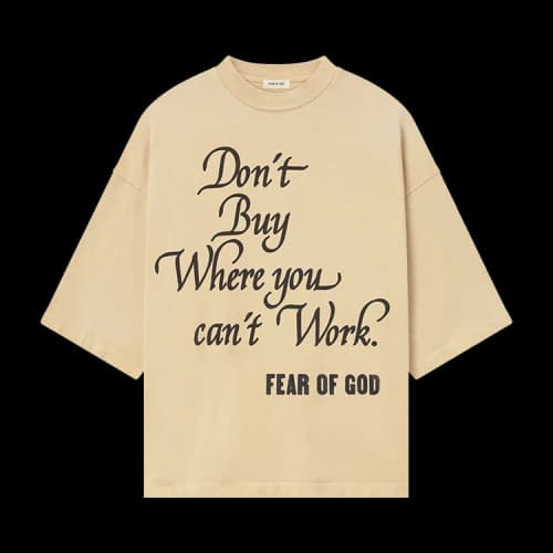 Fear of God Freedom Now Tee 'Dune'