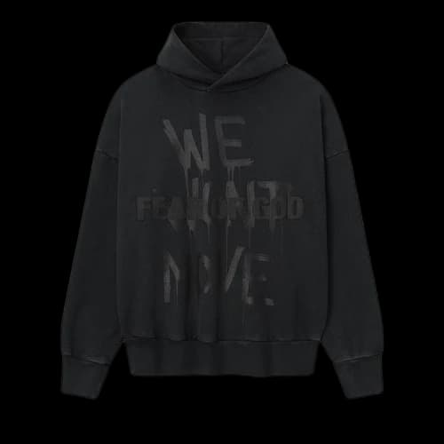 Fear of God We Won't Move Hoodie 'Black'