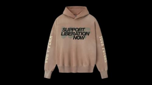 Fear of God Liberation Now Hoodie Dune Pearl