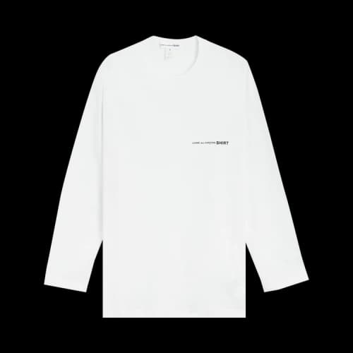 Comme des Garçons SHIRT Classic Long-Sleeve T-Shirt 'White'