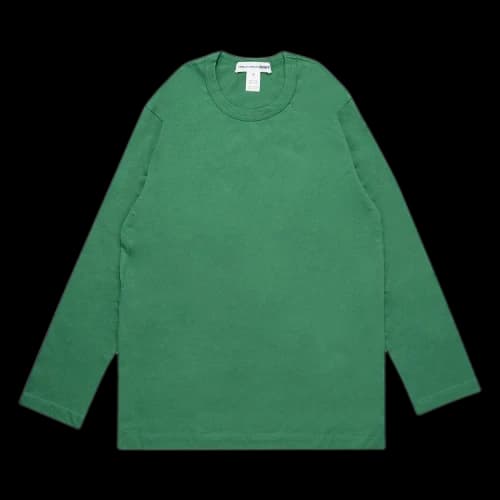 Comme des Garçons SHIRT Rear Logo Long-Sleeve T-Shirt 'Green'
