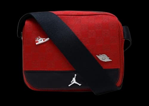 Jordan Air Jordan Monogram Shoulder Bag Chicago Red