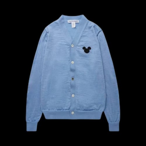 Comme des Garçons SHIRT x Disney Knit Cardigan 'Blue'