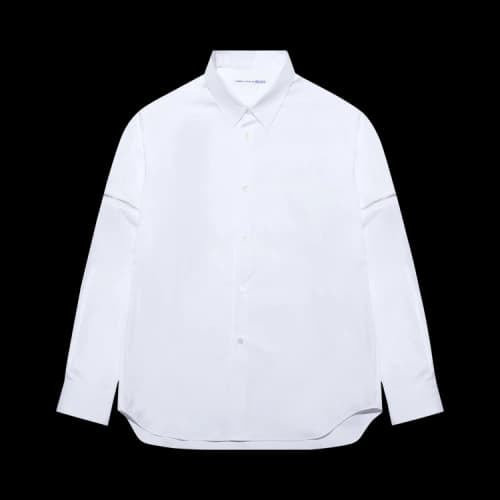 Comme des Garçons SHIRT Zip Off Sleeve Shirt 'White'