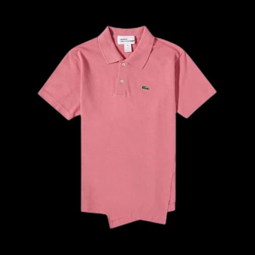 Comme des Garçons SHIRT x Lacoste Short-Sleeve Polo Shirt 'Pink'