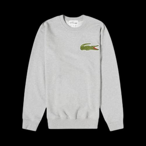 Comme des Garçons SHIRT x Lacoste Crewneck 'Grey'